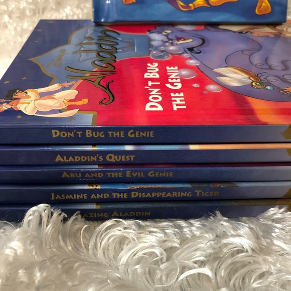 6 Aladdin Books  AWESOME CONDITION - Picture 2 of 4